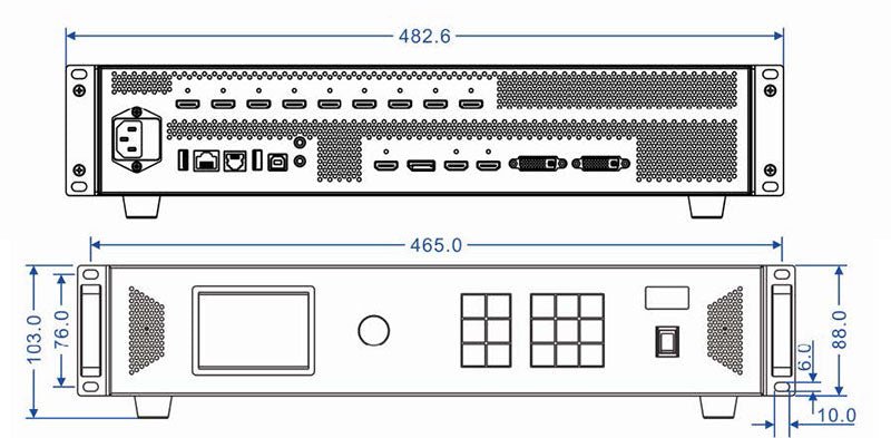 Colorlight D9 D16 Video Splicer Appearances