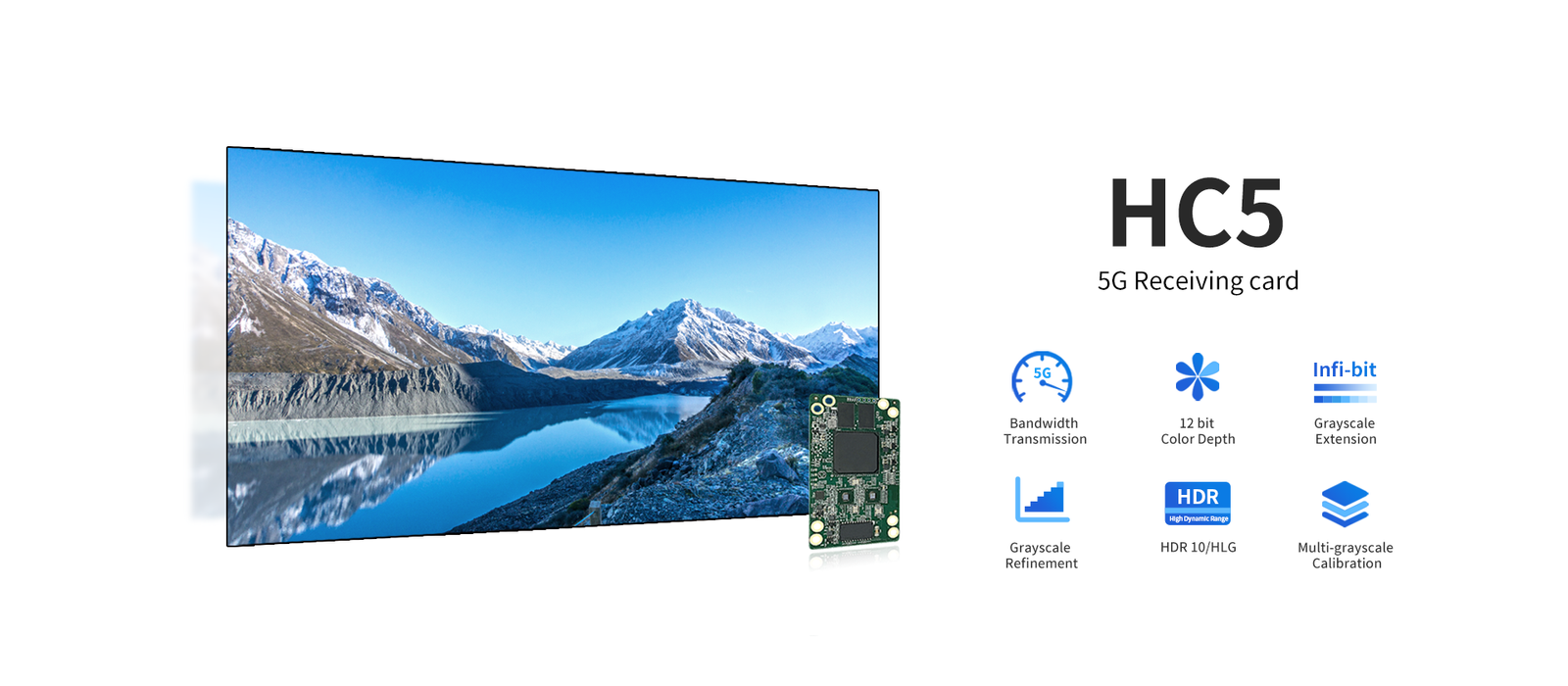 Colorlight 5G Series HC5 LED Receiving Card