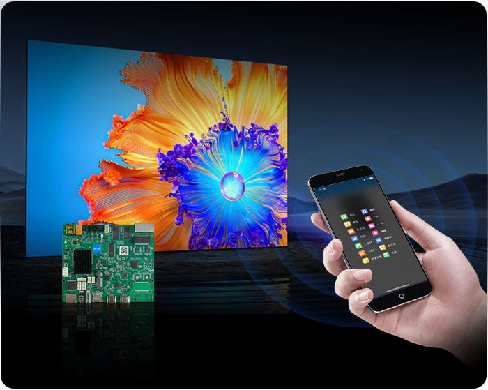 Huidu Advertising Machine Special LED Display Controller HD-B6L LED Multimedia Card