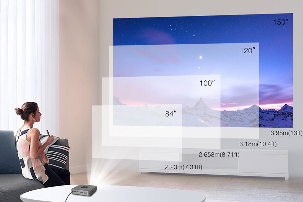 Portable Smart DLP Projector