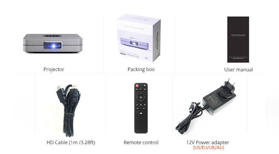 K1 Portable WiFi DLP Projector