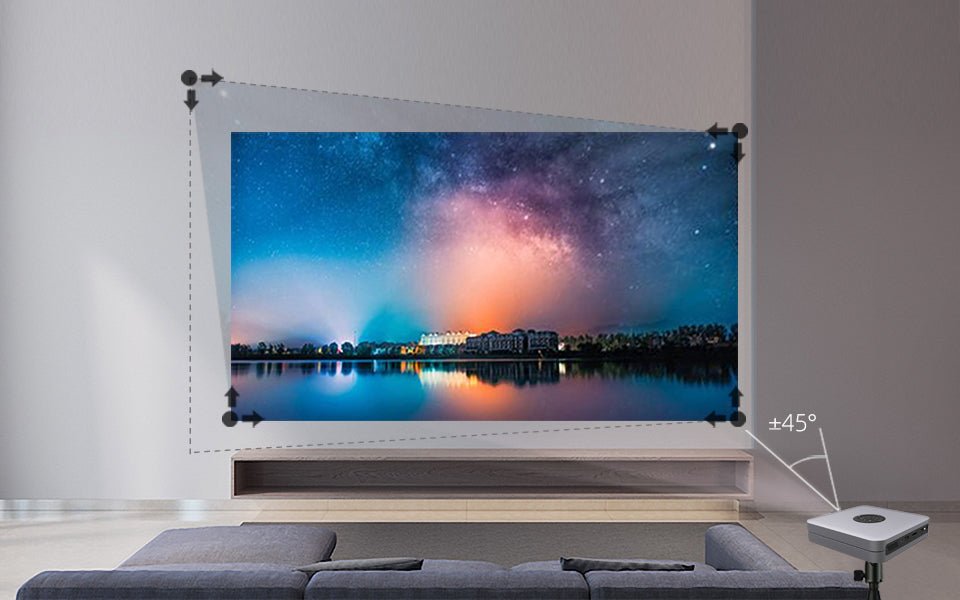 Portable Smart DLP Projector