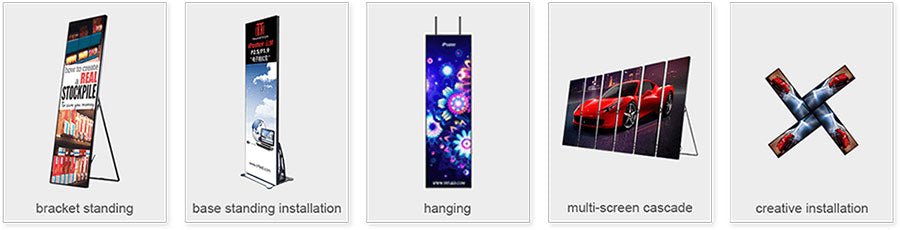 LED Mesh Screen Multiple installations