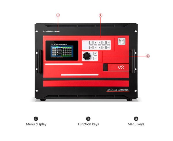 MIG-V8 Series Video Seamless Switcher