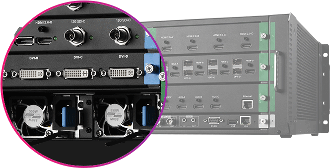 Magnimage MIG-V12 Series 4K Video Seamless Switcher