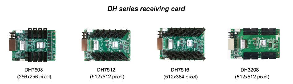Novastar DH Series LED Receiving Card DH7508 DH7512-S DH7516-N DH7516-S DH3208 LED Display Controller