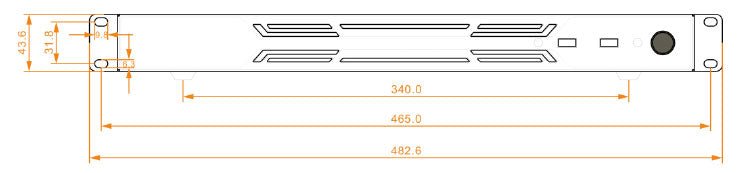 Novastar ET1S ET Series 4K LED Display Screen Video Multimedia Server