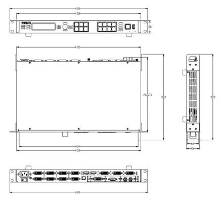 RGBLink VENUS X1PRO E 4K HD LED Video Processor