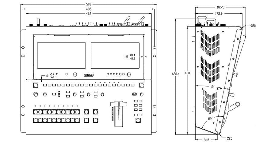 RGBlink M3 Presentation Processor and Vision Mixer