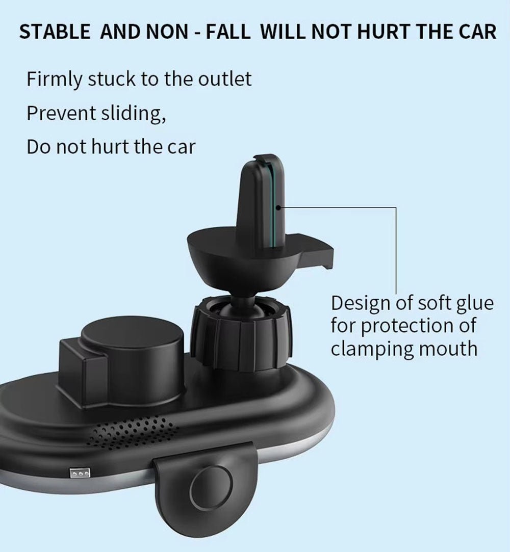 Smart Car Wireless Charger Car Phone Holder Wireless Charger